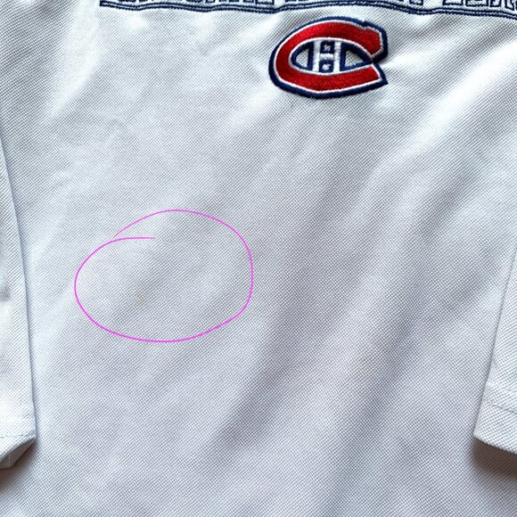 NHL - Montreal Canadiens White Long-Sleeve NHL Top - Kids Small - Picture 14 of 14